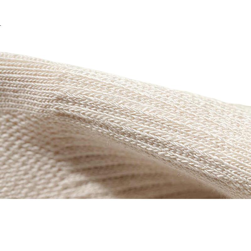 LangSha Women's Socks, Summer 100% Pure Cotton Antibacterial Breathable Mesh Socks, Basic Versatile Short Socks, Casual Socks
