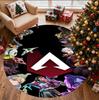 Apex Legends Pattern Round Rug, Indoor/Outdoor Mat, for Picnic, Gameroom, Bedroom, Office, Living Room, Home Decor Carpet, Birthday Gift