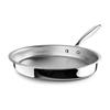 Ibili Triply Natural Frying Pan 34x23cm Silver
