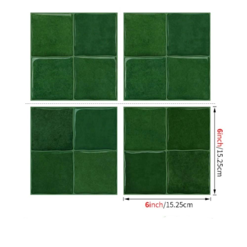 Lightweight Self-adhesive wallpaper Waterproof DIY Backsplash Tiles Indoor Decoration