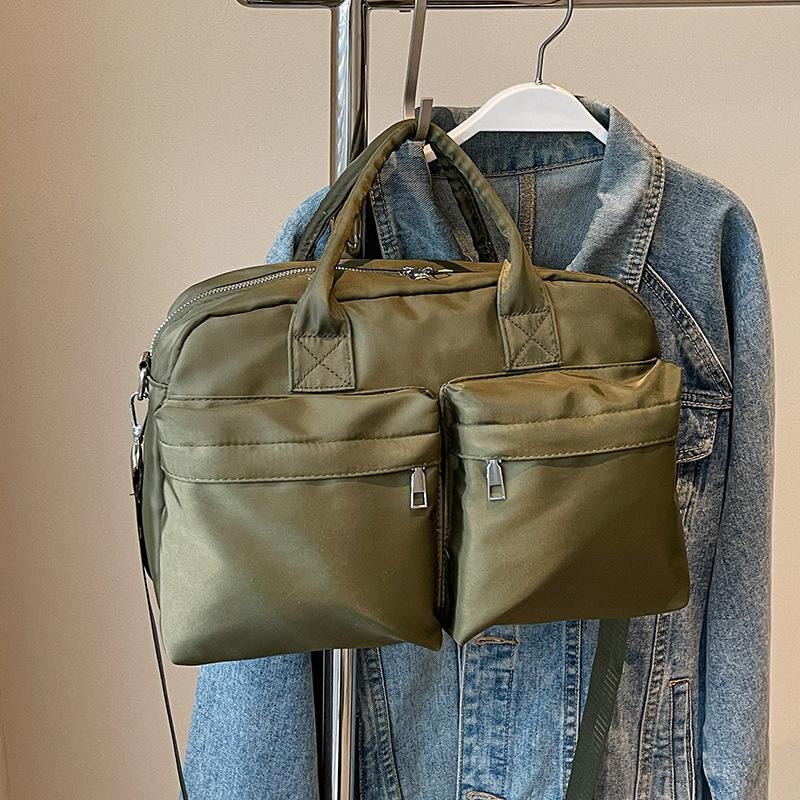 Сумка Сумка через плечо Маленькая Женская Новый стиль Сумка для поездок на работу и путешествий Множество карманов