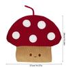 Unique Fabric Mushroom Wall Mounted Tissue Dispenser for Bathroom Kitchen or Office Storage Solution Daily Use