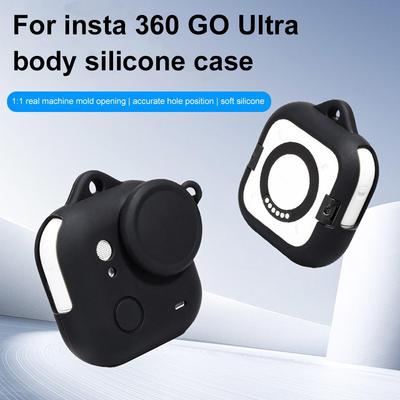 Силиконовый защитный чехол для Insta360 GO Ультразащитный рукав Защита от падений Крышка объектива Ударопрочная накладка-скин Аксессуары для камеры