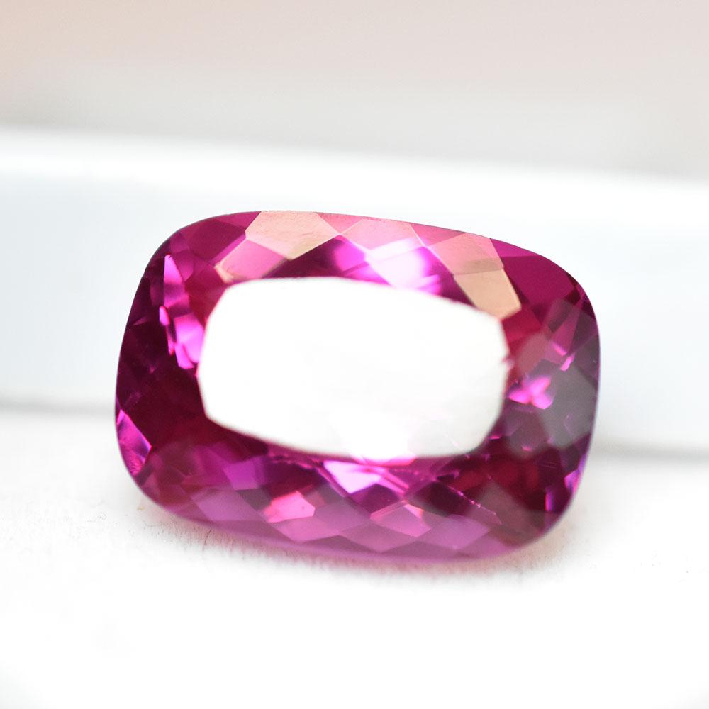 Natural Pink Ruby Loose Gemstone Cushion Cut 30-35 ct Flawless for Her for Jewelry Making and Crafts