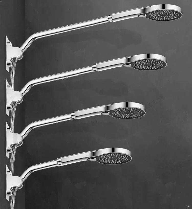 Angle 135 degree Shower Head Elbow Adapter Shower Arm Extension Hand Shower Top Spray Connector Pipe