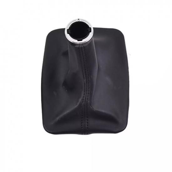 Black Gear Shift Knob Shifter Boot Gaiter Cover For Benz C W204 W212 2007-2013