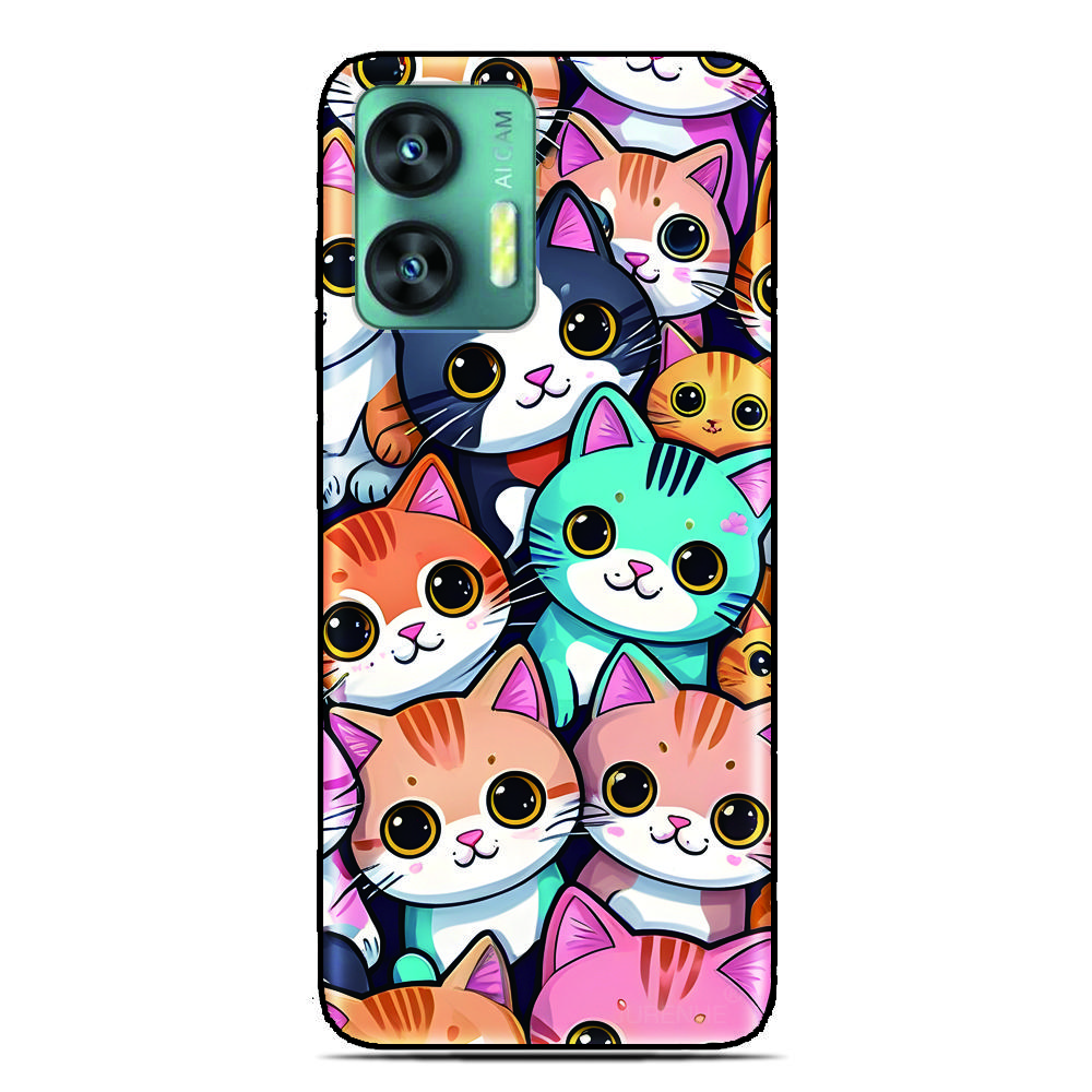 Cute Cat Photo Phone Case For Oukitel C69 C3 C2 C68 C62 C61 C57s C57 C58 P1 C1 Pro C59 C53 C51 C50 C38 C36 C35 C21 WP50 Cover