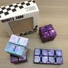 Магический куб-трансформер Infinity - Игра-головоломка для кончиков пальцев, игрушка для СДВГ, тревожности, аутизма, антистресс для пальцев, игра для детей