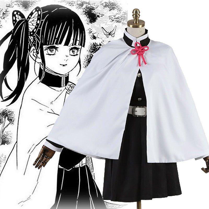 Высококачественный костюм для косплея Demon Slayer Kimetsu No Yaiba Tsuyuri Kanawo для всех