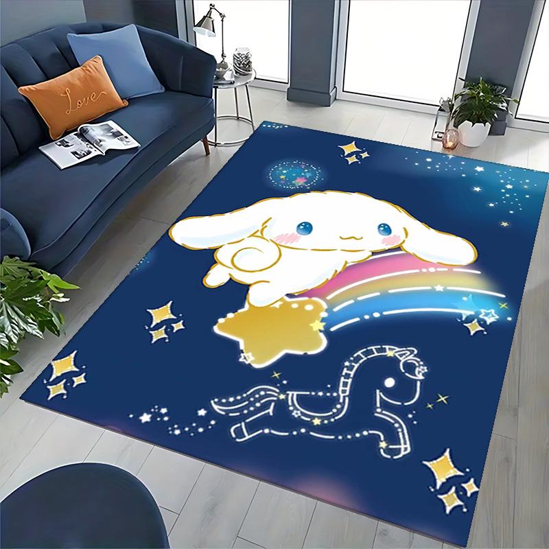 Anime Cartoon Design Chair Mat - Non-Slip Carpet for Office Chairs, Festive Gift, Suitable for All Seasons, Decorative Rug for Home, Living Room, Bedr