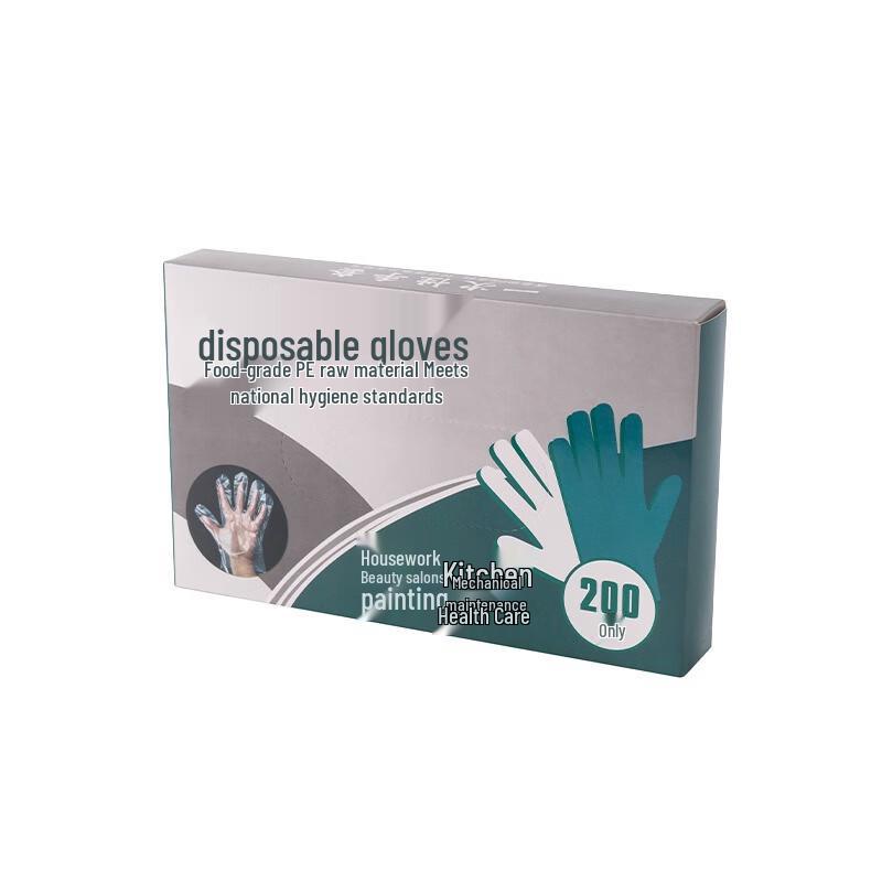 Food-Grade Disposable PE Plastic Gloves