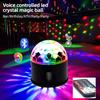 9 Colors Mini Disco Bluetooth Sound Ambient Light With Remote Control Disco Ball for Home Room Parties Kids Birthday Wedding Bar