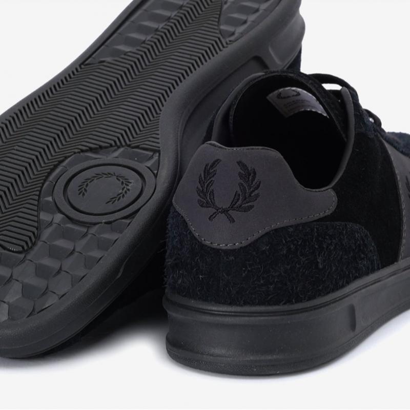 Fred Perry Мужские Черные Кроссовки Sfpm2438325 U73