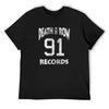 Подарок для влюбленных Футболка Death Row Records Athletic 91 черные футболки аниме футболка дизайнерские футболки мужские смешные футболки