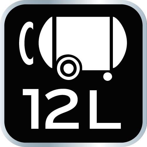 Oil-free compressor 12l