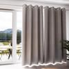 Eclipse White Eyelet Blackout Curtain 135x250 Cm