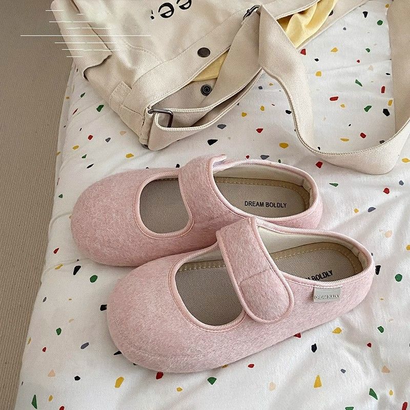 Сандалии Birkenstock на липучке, новая модель, с широким носом, простые, на плоской подошве, некрасиво-милые, серые, туфли Мэри Джейн, удобные, с мягким носом