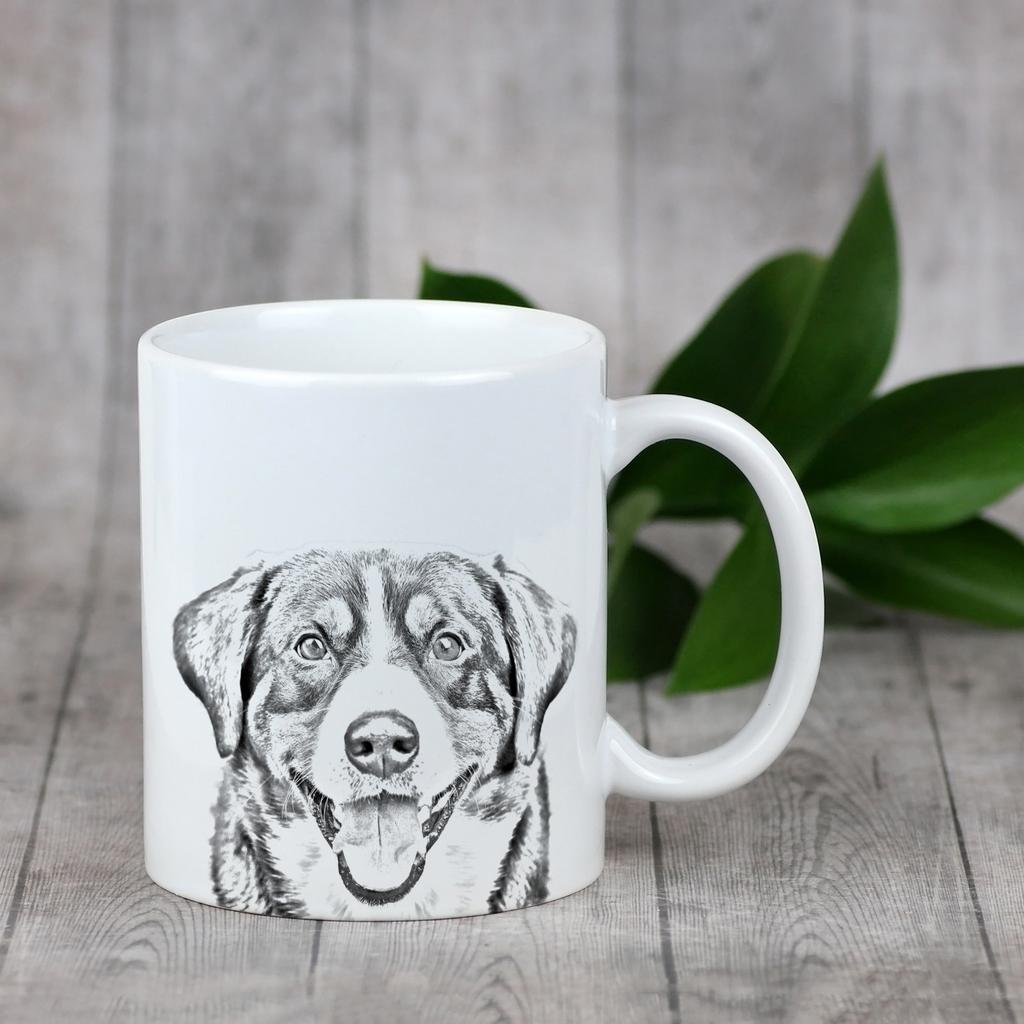 Entlebucher Mountain Dog, Entelbuch Cattle Dog - cup with a dog, cup with a photo, personalized gift from the Art-Dog brand