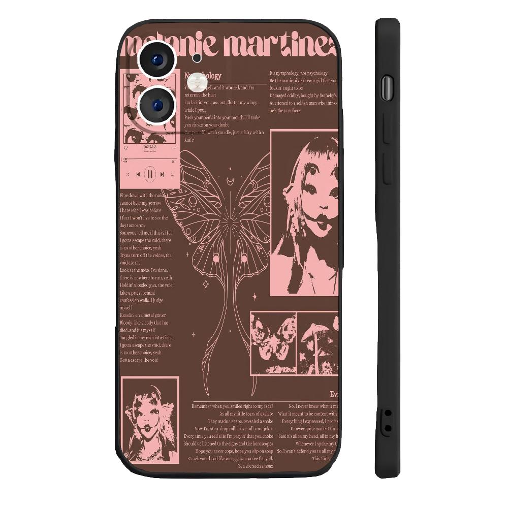 Чехол для телефона певицы Melanie Martinez Силиконовый Мягкий Для IPhone 16 15 14 13 12 11 Plus Pro Max Plus