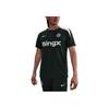 Dri-Fit Удобная Универсальная Модная Футболка с Коротким Рукавом с Буквами Мужские Топы HJ7750-347