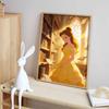 Disney Diamond Painting Kit Belle in Library 5D DIY Diamond Art Home Bedroom Wall Decor