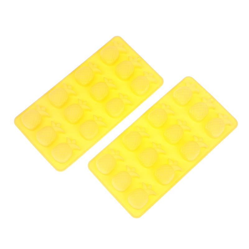 Силиконовая форма в виде ананаса на 12 отверстий, устройство для изготовления кубиков льда своими руками, форма для льда, формы для выпечки шоколадного торта, печенья, мусса, кексов, свечей, мыла