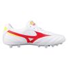 Mizuno Morelia 2 Pro Круглый носок Шнуровка AG (Резиновые короткие шипы) Искусственная трава Кожа кенгуру Нескользящие Прочные Футбольные бутсы P1GA231464