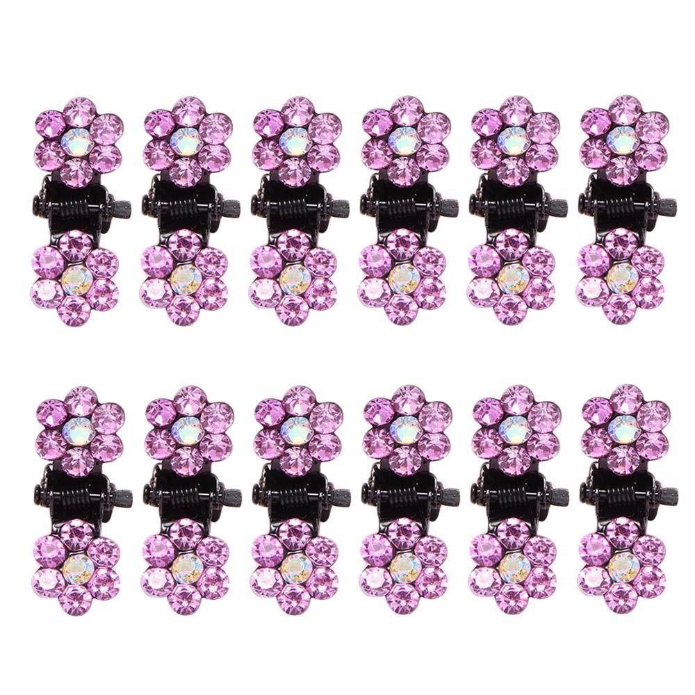Mini Hairpin Crystal Headwears Mini Hair Claw Headwear Claw Clip Clip Grip