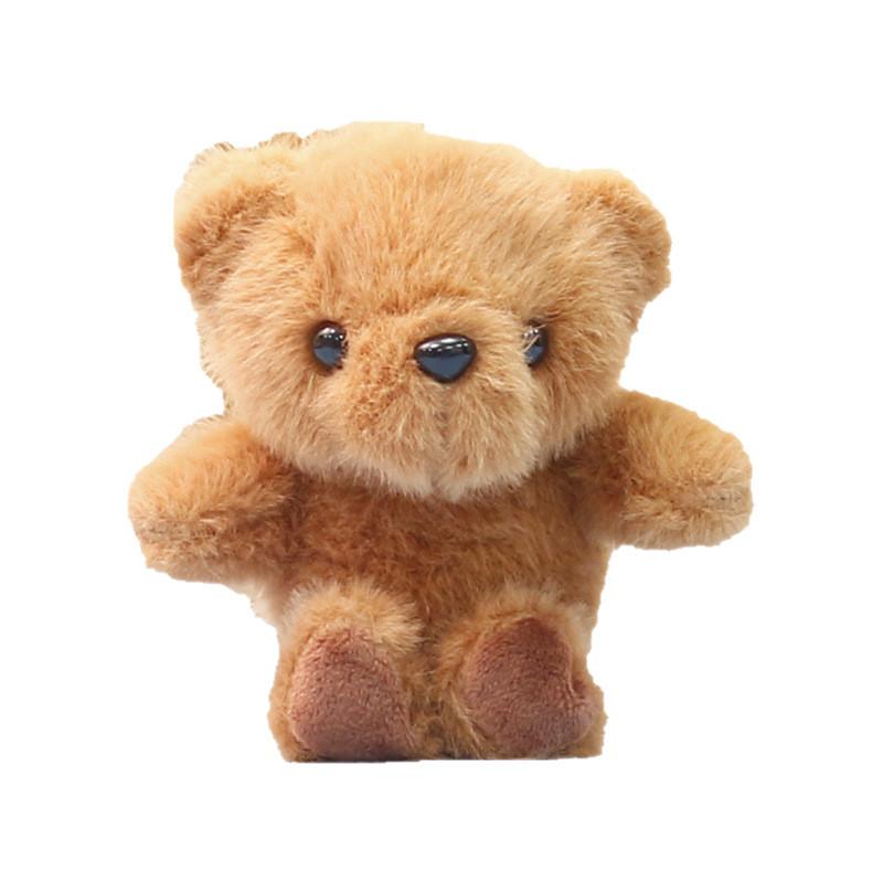 Bear Cuter Plush Doll With Super Soft Short Pile For Dolls And Bag Pendant