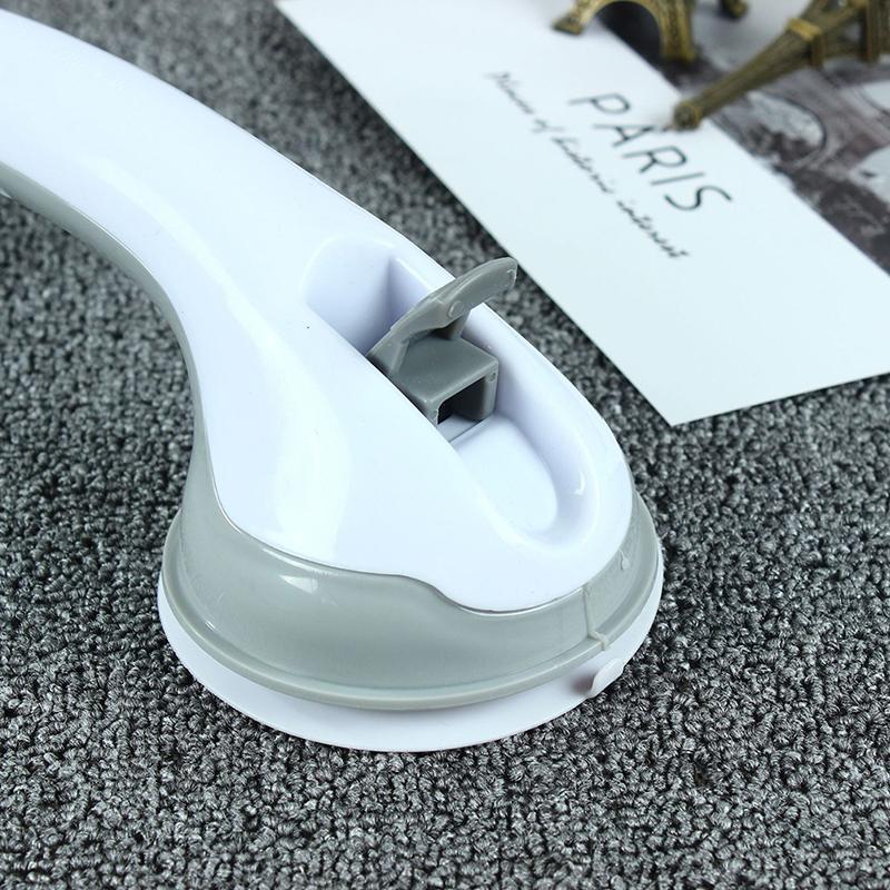 Handle Anti Slip Support Toilet Bathroom Safe Grab Bar Vacuum Sucker Handrail