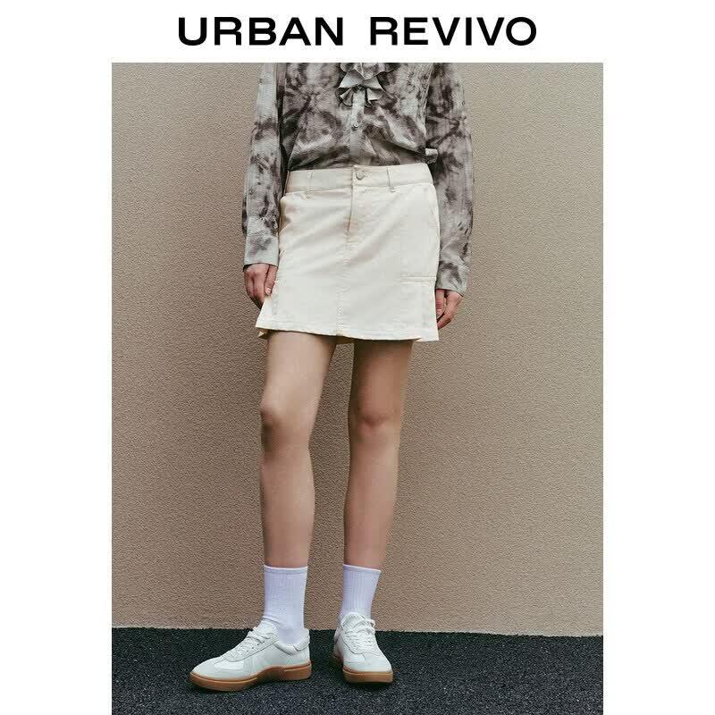 UR Fashion Плиссированная юбка-полу