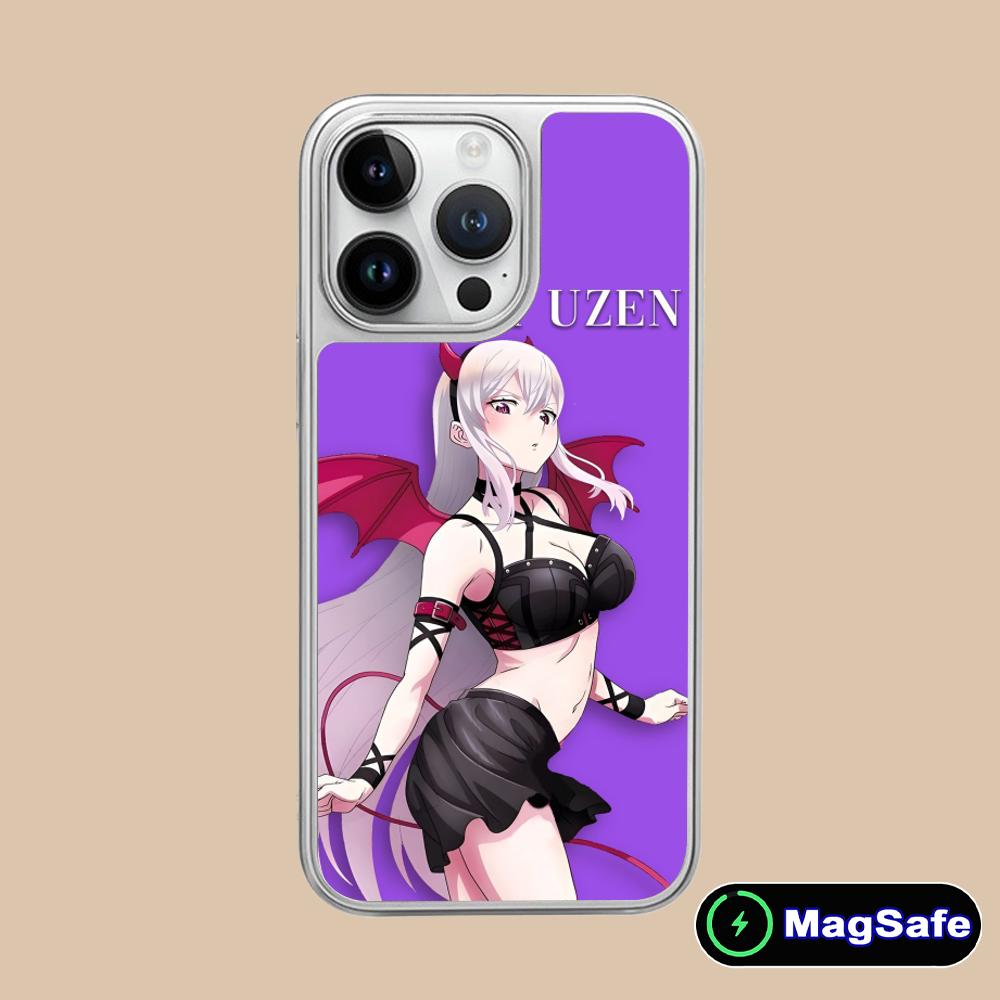 Чехол для телефона Mato seihei no slave Uzen Kyouka для iPhone 17 16 15 14 13 12 11 Air Pro Max Plus Magsafe Серебряное покрытие