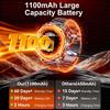 Новые Смарт-часы T-REX3 1100 мАч, 10ATM Водонепроницаемые, GPS, Bluetooth-звонки, 1,7-дюймовый AMOLED HD, Спортивные, Фонарик, Умные Часы для Мужчин