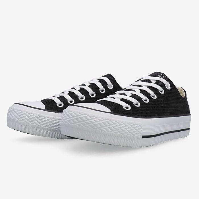 [Converse] NEXTAR110 PLTS CD OX Женские кроссовки на толстой подошве с низким верхом 38001400 Черный
