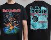 RARE!!! Iron Maiden Run For Your Livs World Tour 2025 Nordics Event Tee Eddie Th