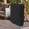 Black Waterproof Folding Chair Cover Outdoor Dustproof UV Protection Storage Bag For Reclining Furniture