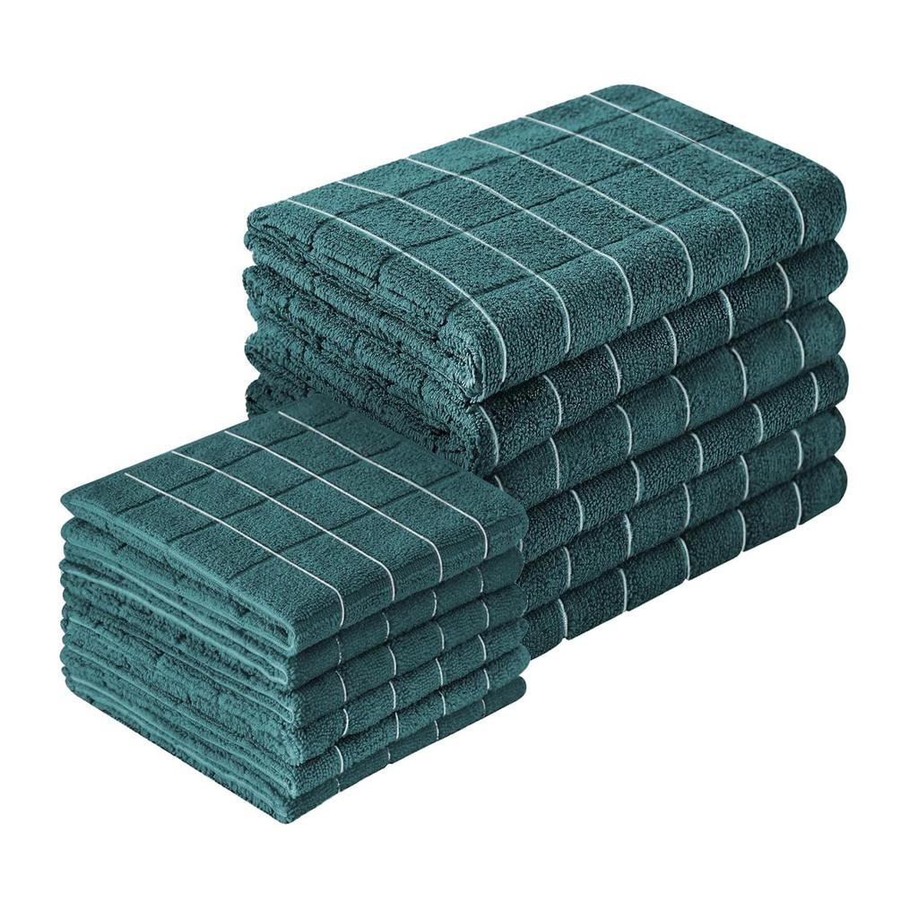 Non-Stick Oil and Lint-Free Super Absorbent Dishcloth - Thick, Multipurpose Towel for Kitchen, Cleaning, and More