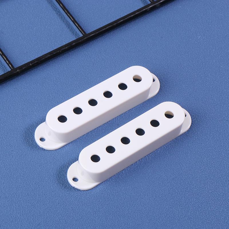2Pcs 48/50/52Mm Guitar Multi Color Plastic Single Coil Pickup Covers Electric Guitar Pickup Lid/Shell/Top Guitar Parts