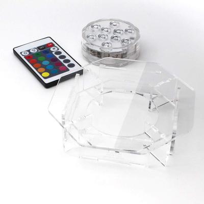 Подставка для фигурок с подсветкой AB1 тип набор LEDBASE-RGBR