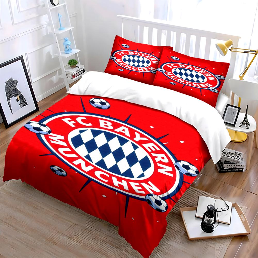Arsenal Bedding Set Champions Bedding Duvet Cover Set Duvet Cover Pillowcases Home Decor (1 * Duvet Cover 2 * Pillowcases, without duvet insert)