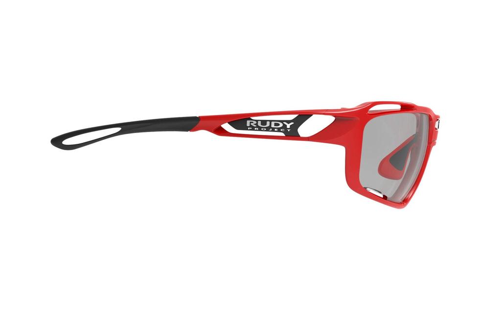Rudy Project SINTRYX Fire Red X2 Photochromic Black Lens Sunglasses for Road Lens 66mm Frame/Impact SP497345-0000 (Single-piece Cycling, Marathon,