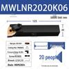 Держатель инструмента CNC 95° MWLNR/L 1616H06/2020K08 Токарный инструмент для наружной обработки в форме персика