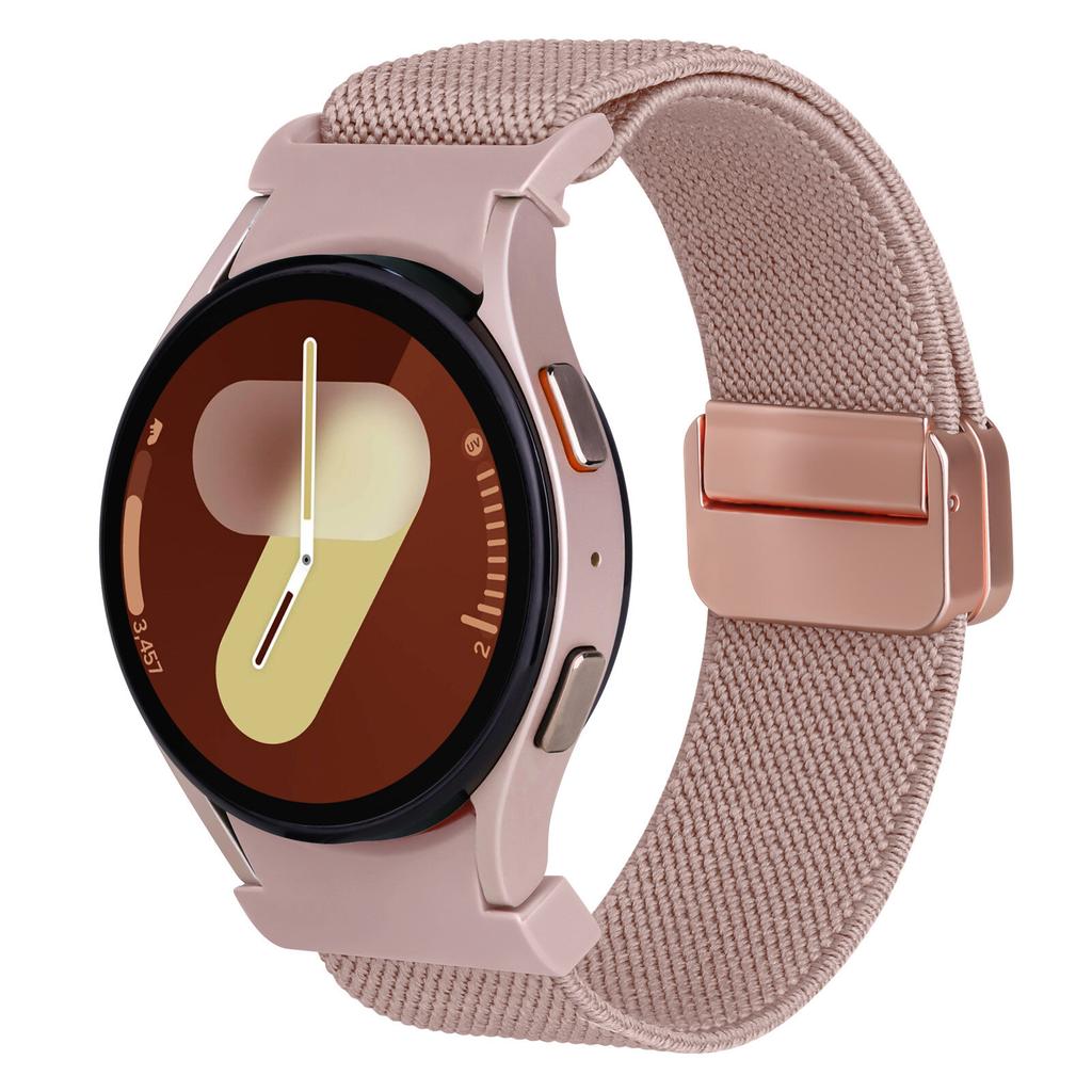 Magnetic Nylon loop Band For Samsung Galaxy Watch 7 6 4 classic No Gaps bracelet Galaxy watch 6 4 5 pro 44mm 47 40mm 20mm straps
