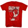 Green Day American Idiot Hysteria Футболка Мужская Женская Рок Музыка Классическая Группа Футболка с коротким рукавом Женская Мода Уличный Топ 1 шт