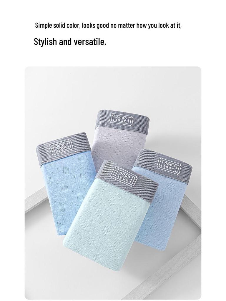 Jin Tong Wang Хлопковые боксеры для мальчиков на стадии развития для подростков