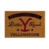 Yellowstone Welcome To Dutton Ranch Door Mat