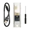 Корпус M.2 NVMe SATA SSD NVMe to USB C 3.1 10 Гбит/с Прозрачный корпус Поддержка M-Key B+M Key UASP