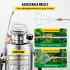 Stainless Steel Sprayer 4L Household Gardening and Floor Cleaning Sprayer, Suitable for the Current Neds of Industry, Agriculture, Commerce, Medicine