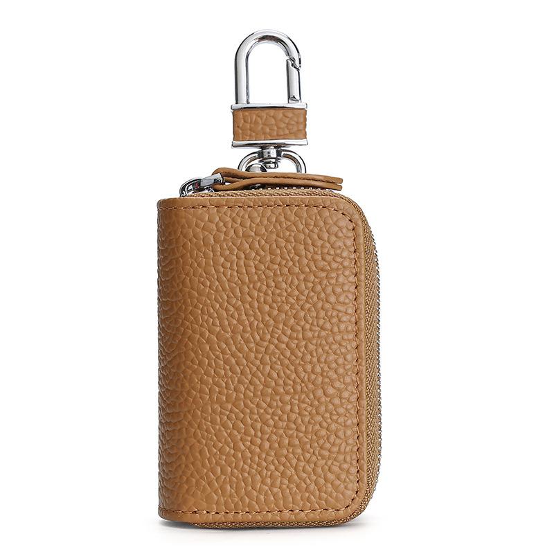 Новый брелок для женщин из натуральной кожи, ящик для ключей для автомобильных ключей, чехол, мини-карманный кошелек для ключей, сумка для монет, женские кошельки