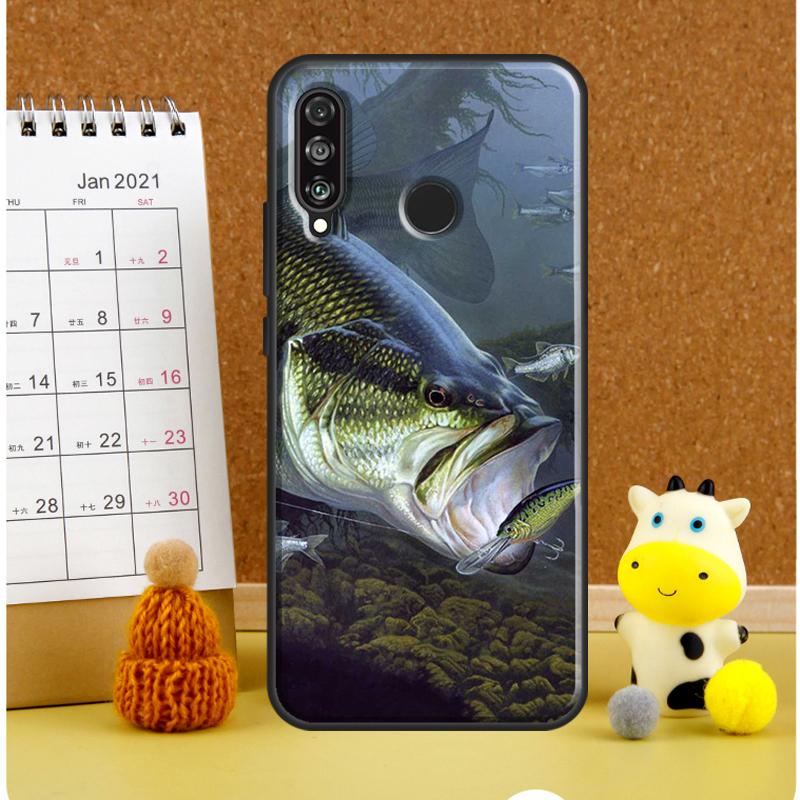 Рыбак на озере для ловли басса Для Huawei Nova Y72 Y70 Y91 Y90 Y60 Y61 Y73 3i 7i 8i 11i 12i 9 10 SE P20 P30 P40 Lite Чехол